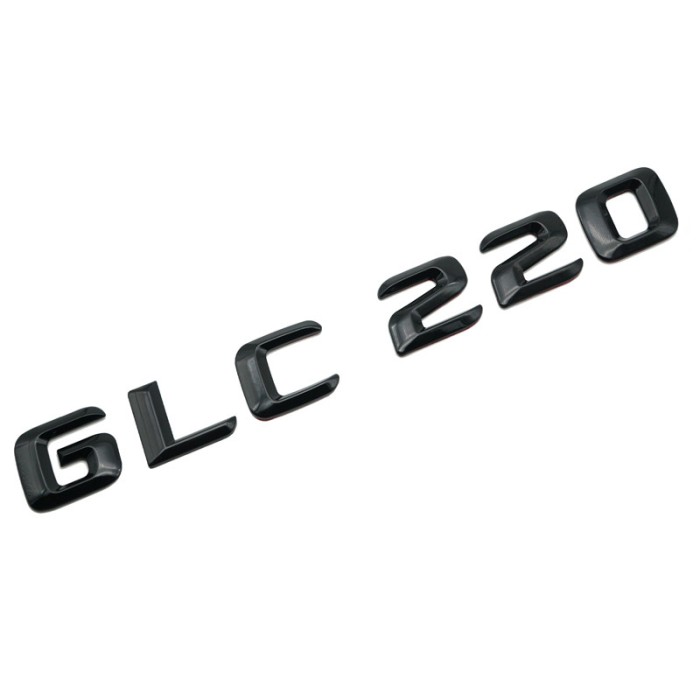 Emblema GLC 220 Negru, pentru spate portbagaj Mercedes