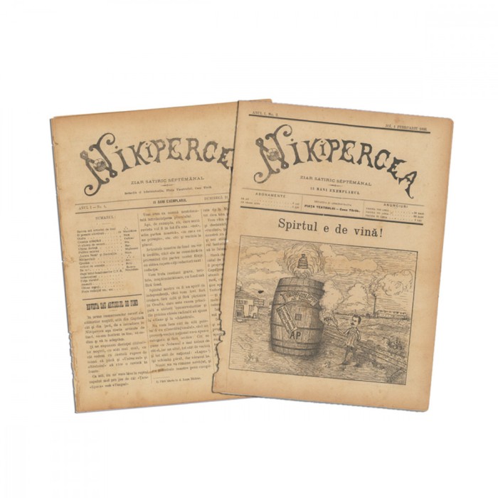 Publicația &bdquo;Nikipercea&rdquo;, Anul I, Nr. 1 și Nr. 2, 1896