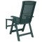 Sezlong, verde, plastic - 4
