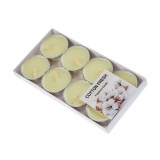 Set 8 lumanari parfumate, Aroma Cotton, tip pastila, ATU-080865