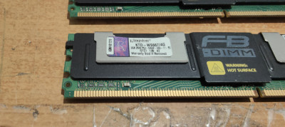 Ram Server Kingston 4gb (2X2gb) PC2-5300F KTD-WS667-4g foto