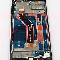 LCD+Touchscreen cu Rama Huawei P8 Lite 2017 / P9 Lite 2017 BLACK SWAP