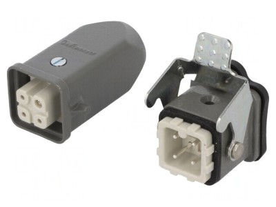 Conector HDC Tată-Mamă 4+3 Pin 3A Drept foto