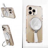 Suport Inel ESR HaloLock Leather, Universal, Alb