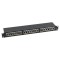 Patch Panel 1U, FTP cat6A, 24 porturi RJ45 - ASYTECH Networking ASY-PP-FTP6A-24