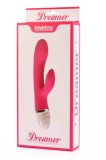 Rose - Vibrator iepuraș, roșu, 21.5 cm