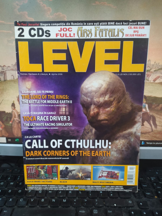 Level, Games, Hardware &amp; Lifestyle, aprilie 2006, Call of Chtulhu: Dark... 111