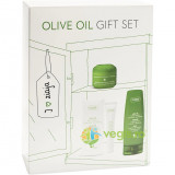 Set Olive Oil: Crema de Ochi 15ml + Crema de Maini 80ml + Crema de Fata 50ml