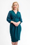 Cumpara ieftin Rochie Dama Mira Verde Inchis - M(38)