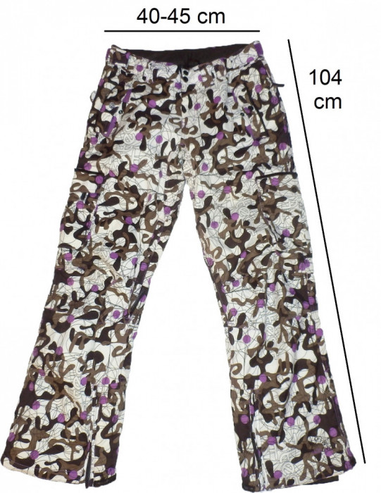 Pantaloni ski schi PROTEST Geotech 4.0 ventilati (dama L) cod-557903