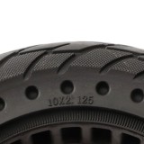 Anvelopa trotineta electrica 10&times;2.5-6.5 solid cauciuc plin fara camera compatibil Xiaomi