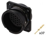 Conector Circular Soclu 16P 37 Pin 13A