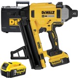 DeWalt DCN890P2 - Pistol de batut cuie cu 2 acumulatori Li-Ion 18 V 5 Ah cuie pentru beton valiza plastic