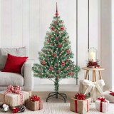 VidaXL Pom de Crăciun artificial cu zăpadă imitată și lumină LED 3396806