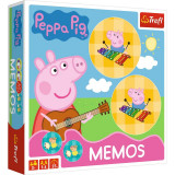 Joc Memory Peppa Pig, 3 ani+, Trefl