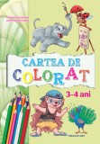 Cartea de colorat 3-4 ani - Ars Libri