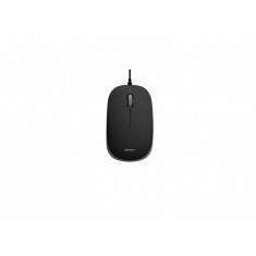 Mouse Serioux cu fir SRX9800BGR, USB, 1000 dpi, ambidextru, negru-gri