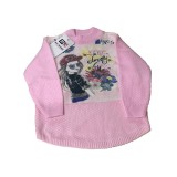Bluza roz cu maneca lunga