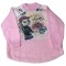 Bluza roz cu maneca lunga