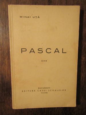 Pascal - Mihai Uță foto