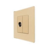 Cumpara ieftin Priza TV cu Rama din Sticla LUXION SmartElectro IntelligentHouse