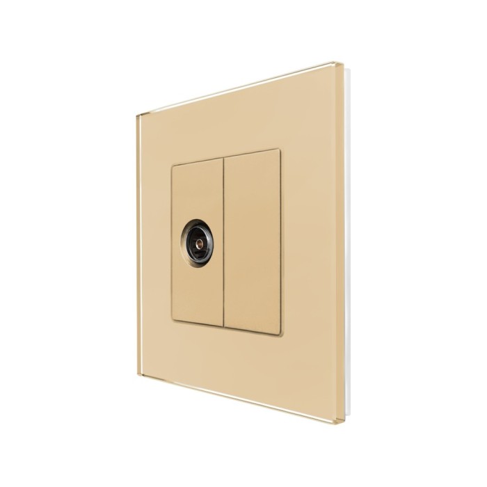 Priza TV cu Rama din Sticla LUXION SmartElectro IntelligentHouse