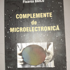 COMPLEMENTE DE MICROELECTRONICA - FLOAREA BAICU