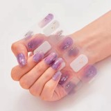 Autocolante de unghii - decorate, violet