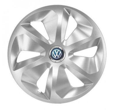 Set 4 Capace Roti Roco Gri R15, pentru Volkswagen foto