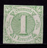 Cumpara ieftin ✅ (S45) Germania veche - Thurn und Taxis 1865 &quot;Cifra in patrat &quot; , 1 Kr Michel nr. 41 cota 17 Euro, nestampilat/negumat