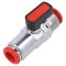 Robinet bilă mecanic 10mm, 20bar