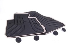 Set Covorase Cauciuc Fata Oe Bmw Seria 3 F30 2011? 51472220140 Negru / Bej foto