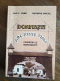 Monografie Domnesti - George Baciu, autograf / R7P4F, Alta editura