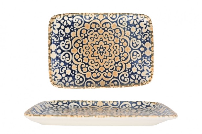 Bonna Placa de service - Alhambra - Por&Aring;&pound;elan - 23x16 cm - set de 2