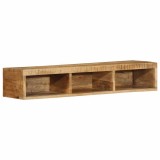 vidaXL Dulap TV montat pe perete 100x30x19 cm lemn masiv de mango brut