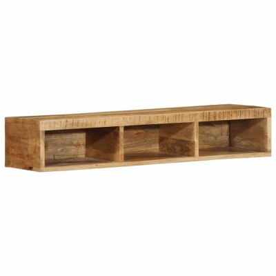 vidaXL Dulap TV montat pe perete 100x30x19 cm lemn masiv de mango brut foto