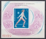 1979 LP 989 A IV-A CONFERINTA EUROPEANA A SPORTULUI COLITA NEDANTELATA MNH, Nestampilat