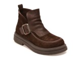 Ghete GRYXX maro, 4212710, din piele intoarsa