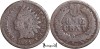 1864, 1 cent ( Indian Head Cent - with shield ) - Statele Unite ale Americii, Europa