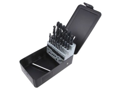 Set burghie Milwaukee 25 piese, diametre variate 1-13 mm foto