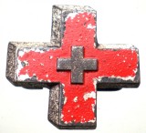 II.042 INSIGNA ELVETIA CRUCEA ROSIE COMITETUL INTERNATIONAL GENEVA