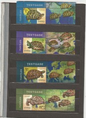 ROMANIA 2021 LP 2340 BROASTE TESTOASE SERIE CU VINIETA MNH NESTAMPILATA
