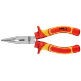 Cleste cu cioc semirotund si muchie taietoare 6&quot; 1000V VDE NEO TOOLS 01-223 HardWork ToolsRange