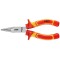 Cleste cu cioc semirotund si muchie taietoare 6&quot; 1000V VDE NEO TOOLS 01-223 HardWork ToolsRange
