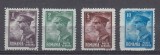 ROMANIA 1930 LP 87 CAROL II POSTA AERIANA UZUALE SERIE CU SARNIERA