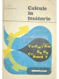 L. Calin - Calcule in tesatorie (Editia: 1979)