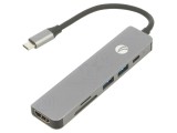 Adaptor USB 3.0 Nichelat 0.15m Negru 5Gbps 60W