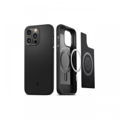 Husa iPhone 14 Pro Max Spigen Mag Armor MagSafe Matte Black