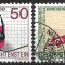 B1050 - Lichtenstein 1988 - 2v.stampilat,serie completa