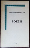 MARIANA DUMITRESCU - POEZII (editia princeps, 1967) [pref. SERBAN CIOCULESCU]